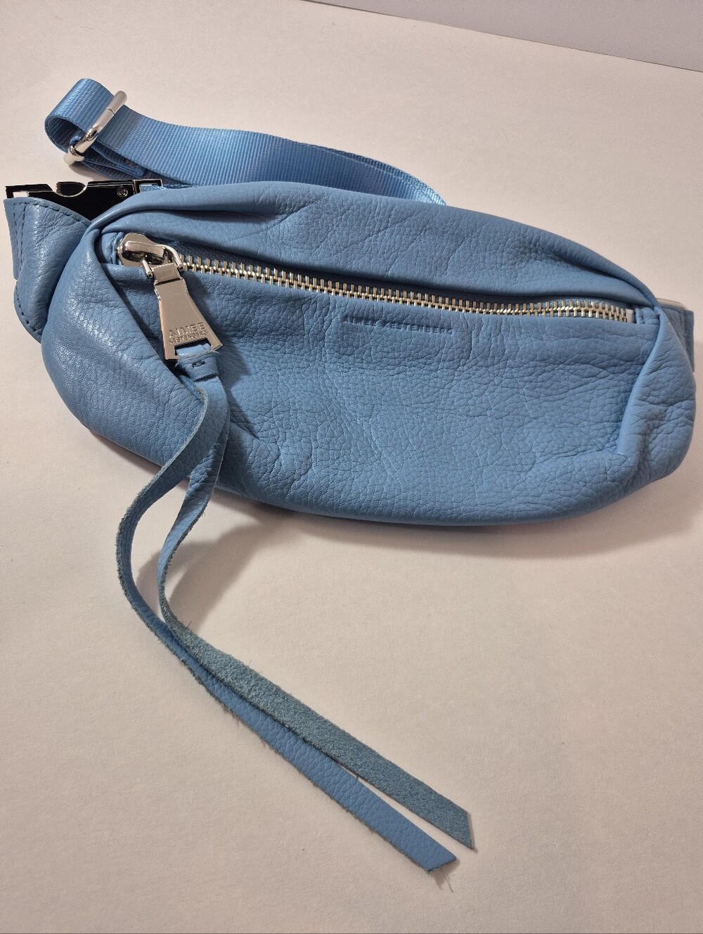 Aimee Kestenberg Leather Convertible Milan Belt Bag Ice Breaker